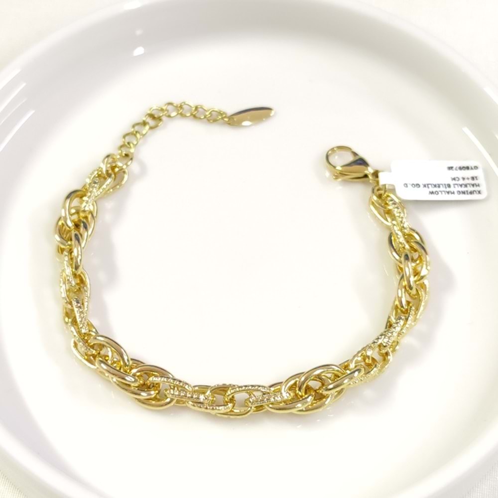 XUPING HALLOW HALKALI BİLEKLİK GOLD 18+4 CM
