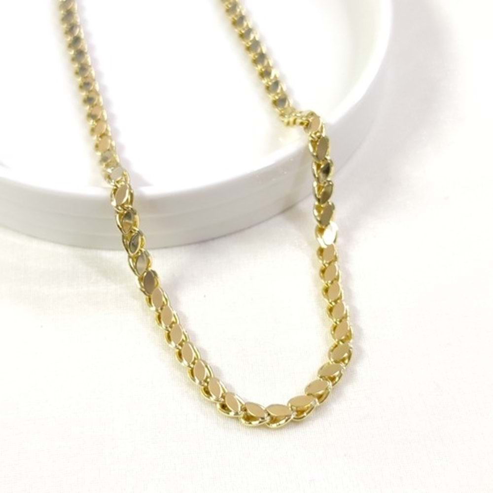 XUPING 5 MM ARPA ZİNCİR 45 CM KOLYE GOLD