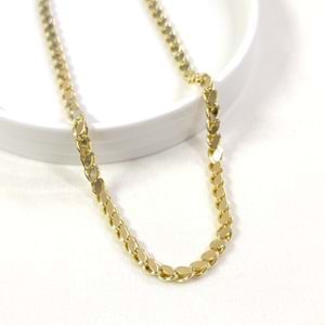XUPING 5 MM ARPA ZİNCİR 45 CM KOLYE GOLD