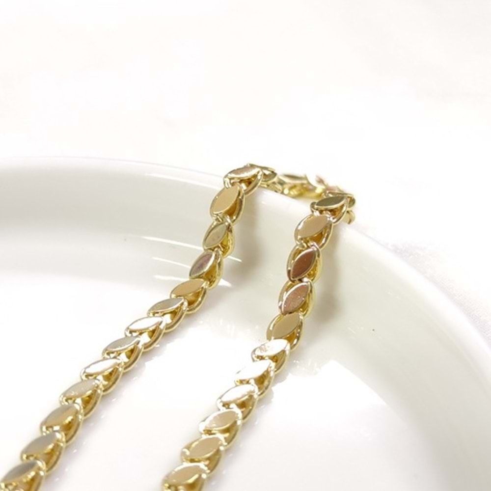 XUPING 5 MM ARPA ZİNCİR 45 CM KOLYE GOLD