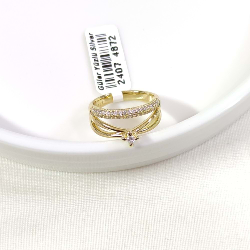 XUPING BİRLEŞİK TEKTAŞ ALYANS KOMBİN YÜZÜK GOLD - 11