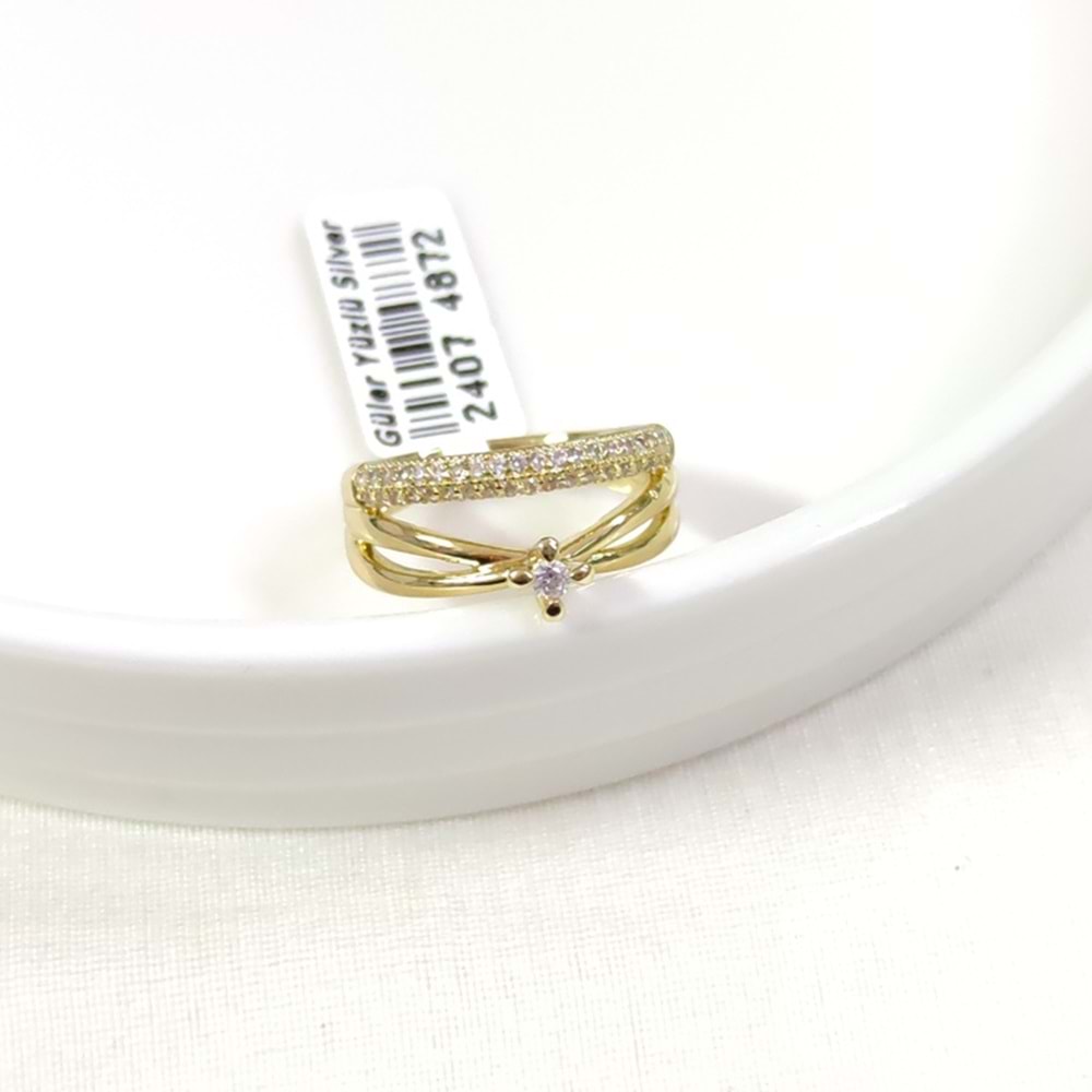 XUPING BİRLEŞİK TEKTAŞ ALYANS KOMBİN YÜZÜK GOLD - 14