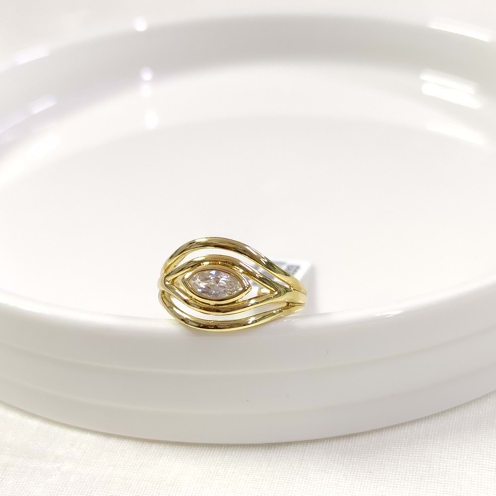 XUPING GÖZ YÜZÜK GOLD - 14