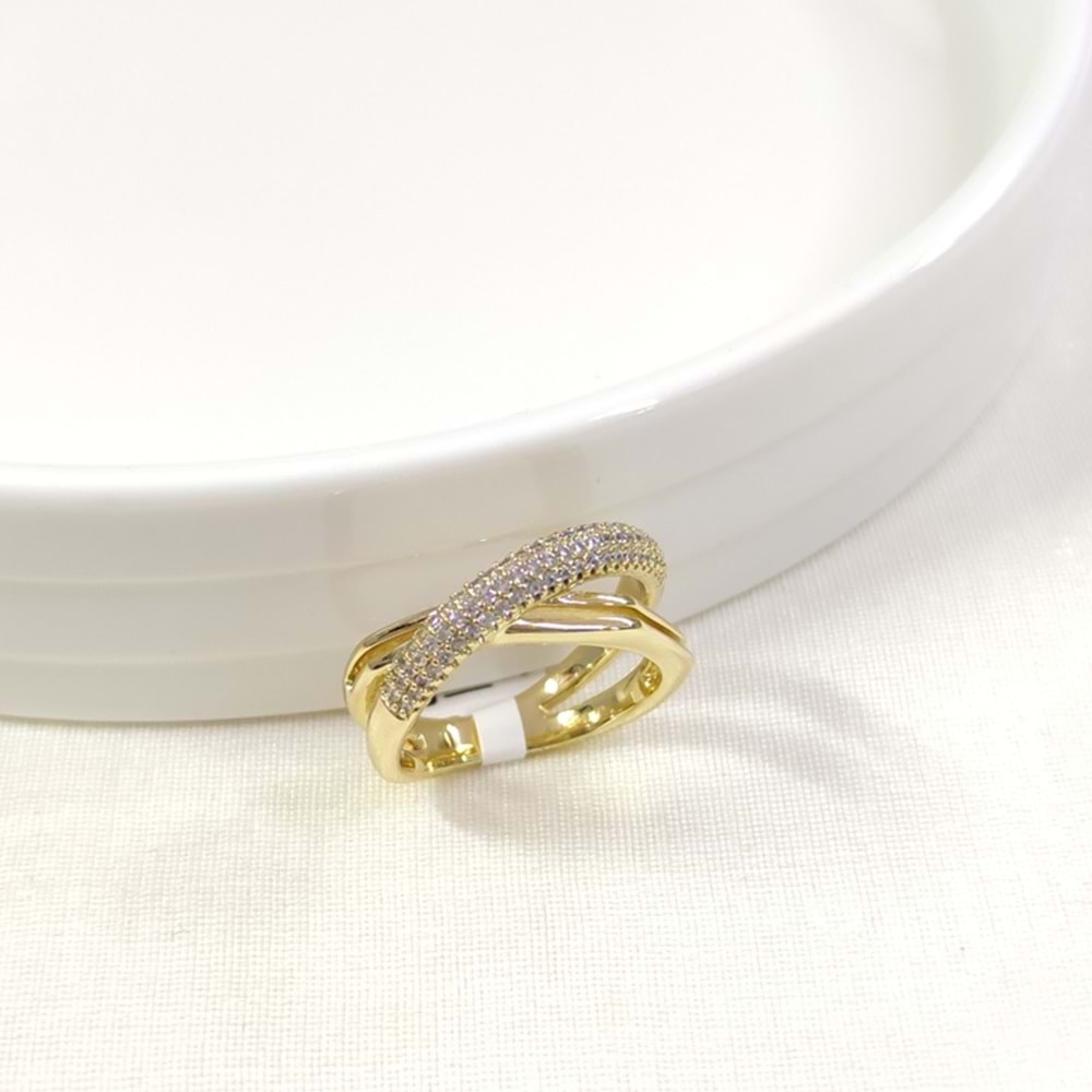 XUPING ÇAPRAZ YÜZÜK GOLD - 16