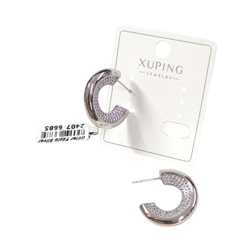 XUPING 23 MM ÇİVİ KÜPE BEYAZ