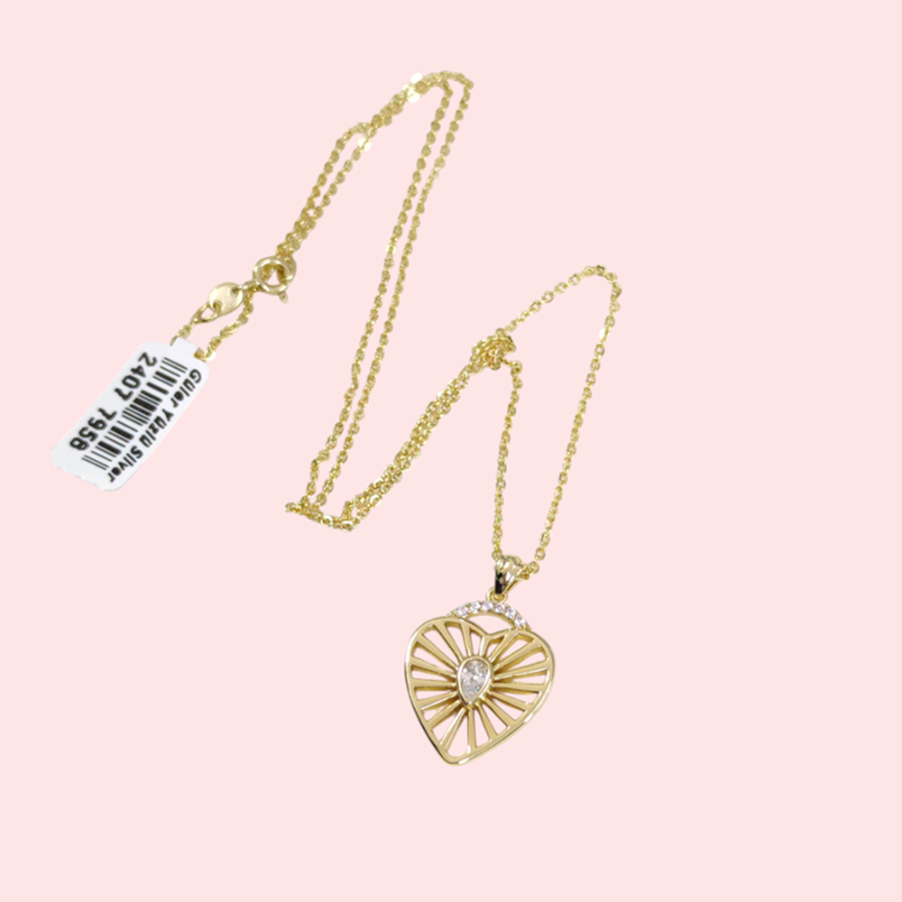 XUPING 17 MM KALP KOLYE 45 CM GOLD