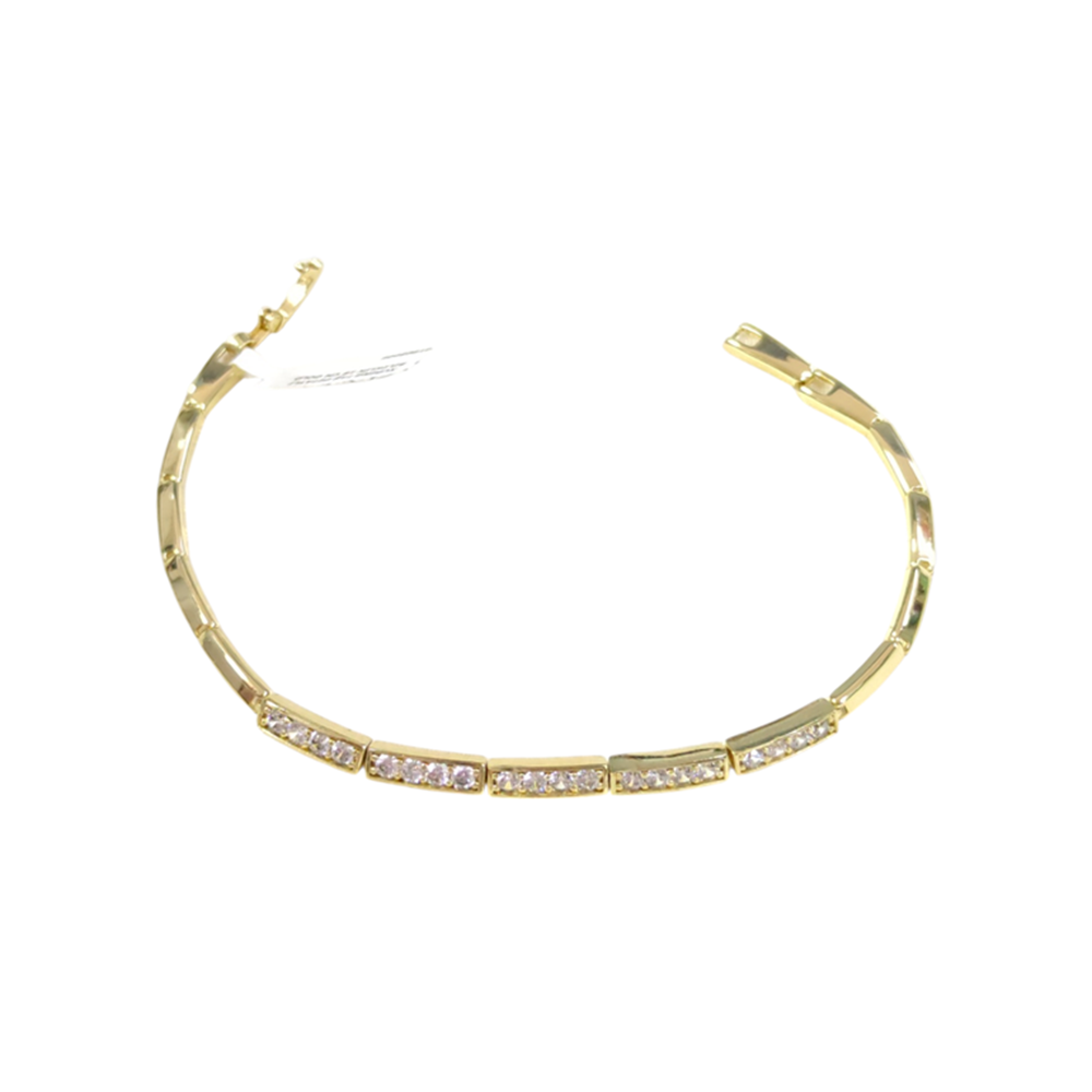 XUPING TAŞ DETAYLI BİLEKLİK 18 CM GOLD