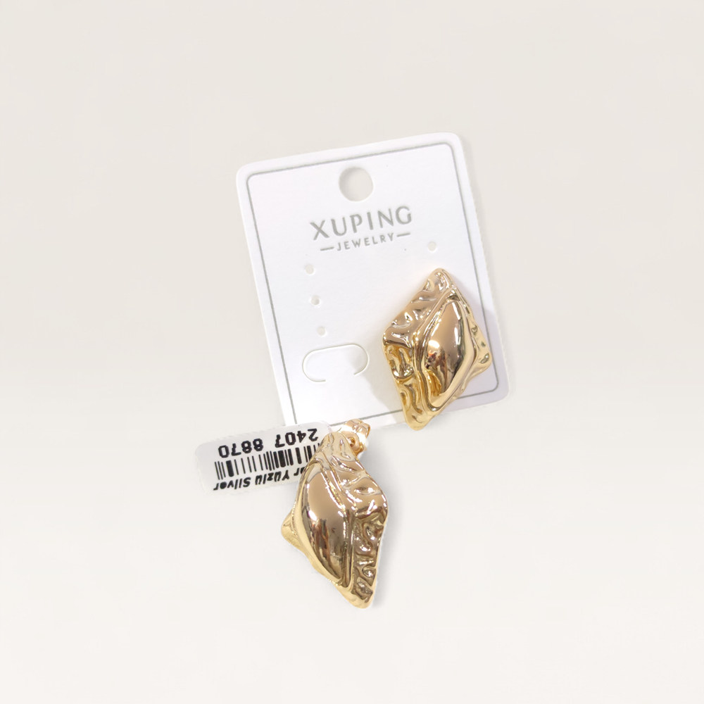 XUPING 30 MM MEKİK ÇİVİ KÜPE ROSE