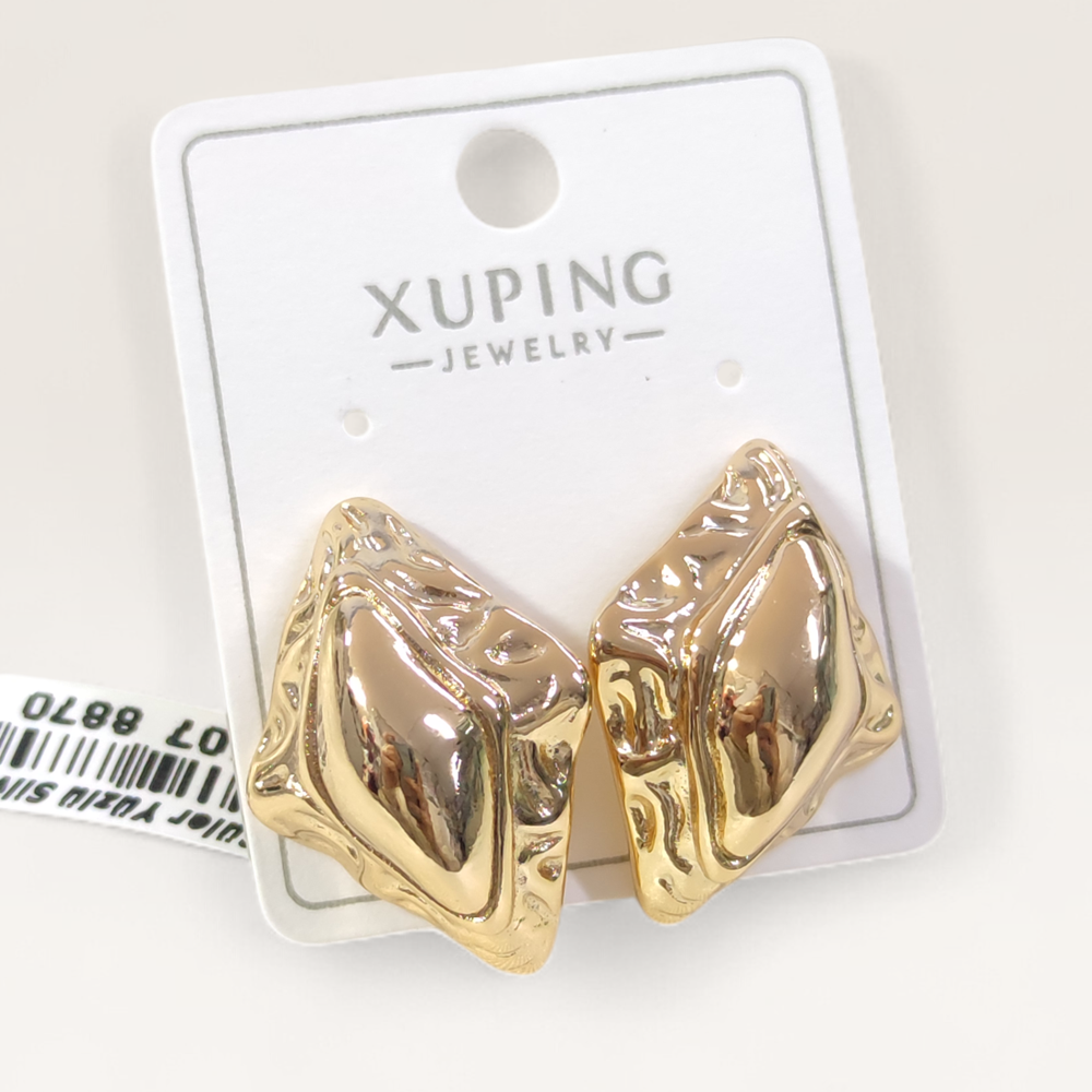 XUPING 30 MM MEKİK ÇİVİ KÜPE ROSE