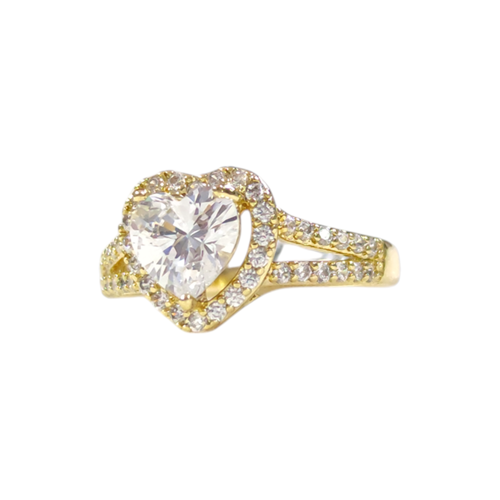 XUPING 10 MM KALP YÜZÜK GOLD - 14