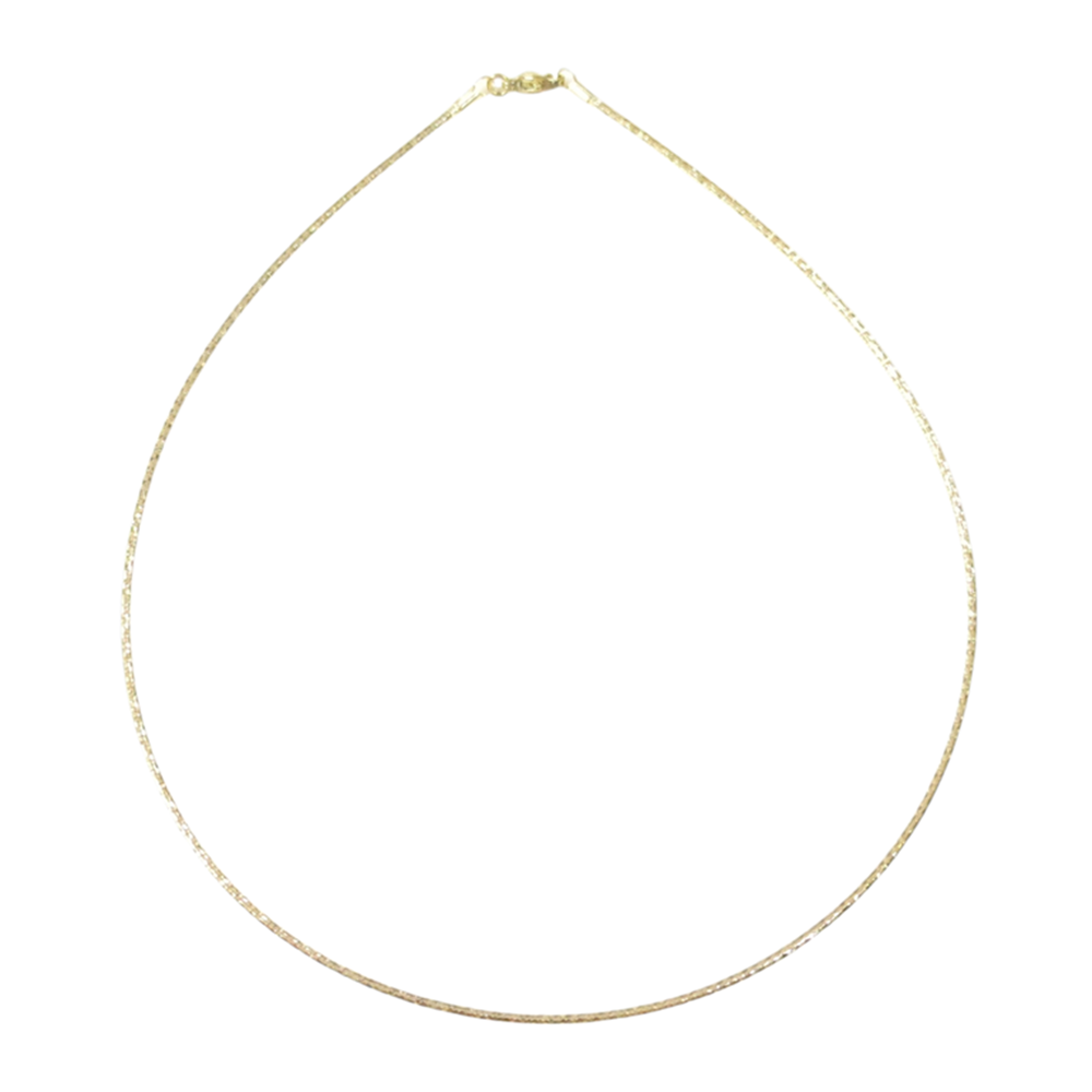 XUPING 42 CM ESNEK TASMA KOLYE - ALTIN SARI