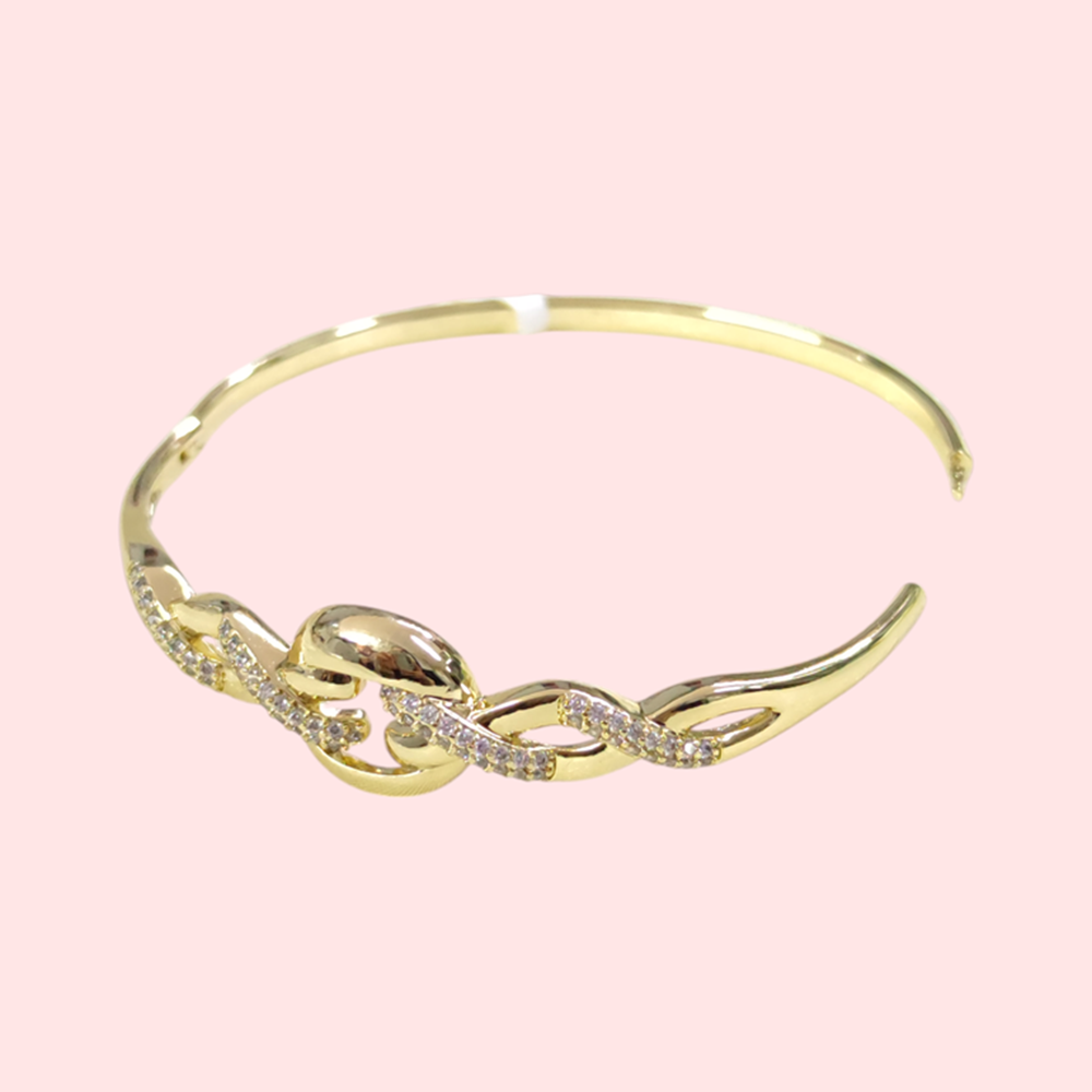 XUPING 6 CM ÖRGÜ KELEPÇE BİLEZİK GOLD