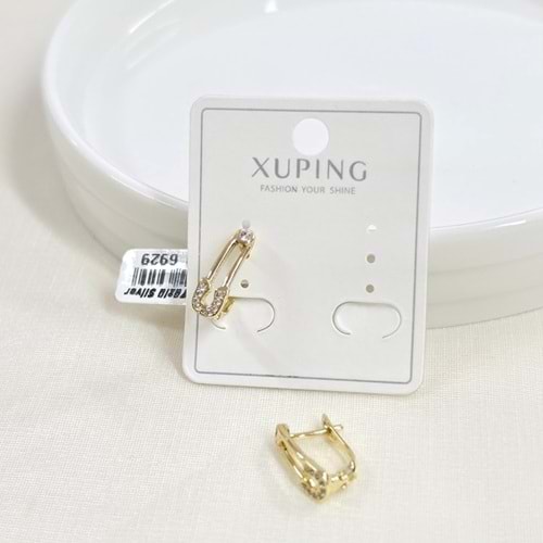 XUPING 16 MM FİRKETE J HALKA KÜPE GOLD