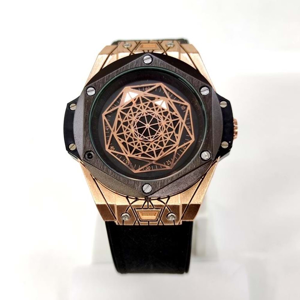 COMMES 5153 TASARIM ERKEK KOL SAATİ - SİYAH